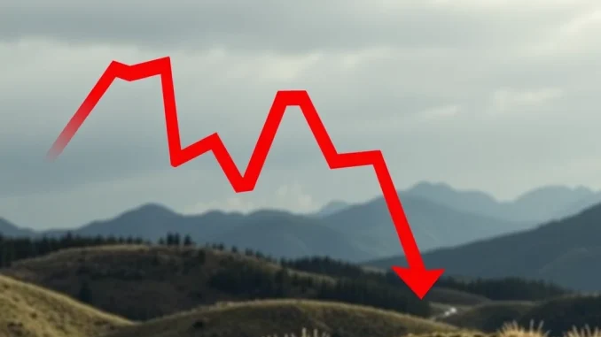 US Stock Markets Plunge Lower Today