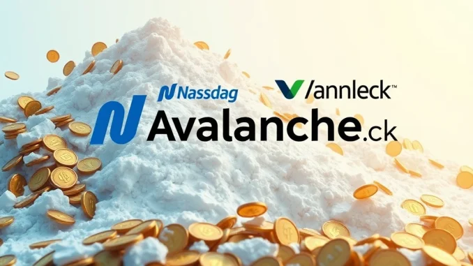 Exciting Avalanche ETF Filing: VanEck and Nasdaq Make Groundbreaking Move