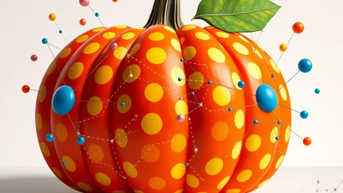 DuckChain Unleashes Iconic Yayoi Kusama 'Pumpkin' as Digital Art