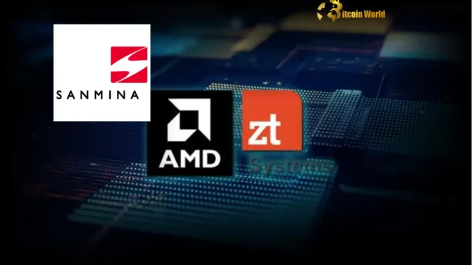 AMD Seals $3B Deal: Sanmina Acquires ZT Systems Server Manufacturing AMD Seals $3B Deal: Sanmina Acquires ZT Systems Server Manufacturing Business
