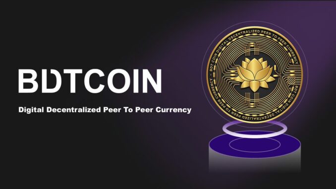 BDTCOIN Surges to $135 in Just 3 Months, Outpaces Every BDTCOIN Surges to $135 in Just 3 Months, Outpaces Every Major Cryptocurrency While Remaining the Market's Best-Kept Secret