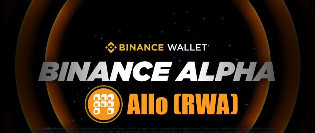 Binance Alpha Exclusive Listing Unlocks Allo RWA Potential