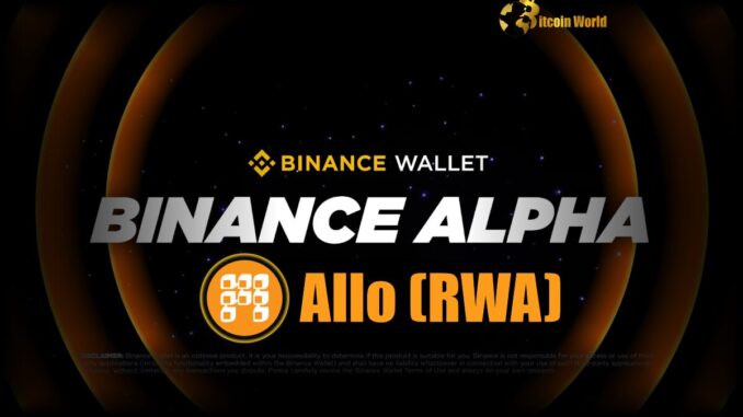 Binance Alpha Exclusive Listing Unlocks Allo RWA Potential Binance Alpha Exclusive Listing Unlocks Allo RWA Potential