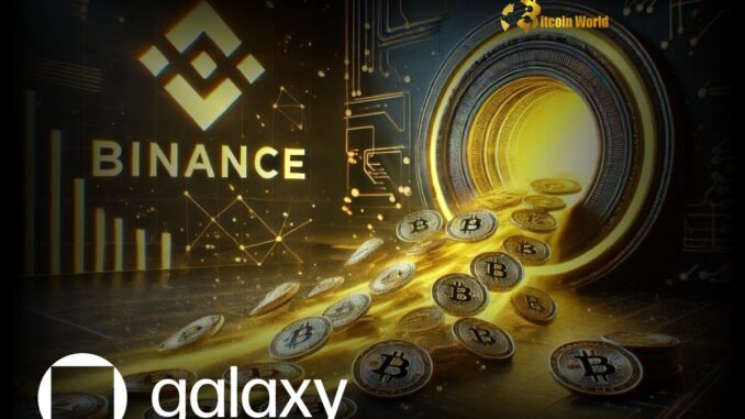 Bitcoin Alert: Galaxy Digital Deposits Significant BTC to Binance Bitcoin Alert: Galaxy Digital Deposits Significant BTC to Binance