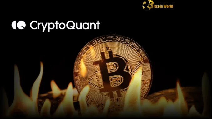 Bitcoin: CryptoQuant Reveals Crucial Signal Before Market Overheating Bitcoin: CryptoQuant Reveals Crucial Signal Before Market Overheating