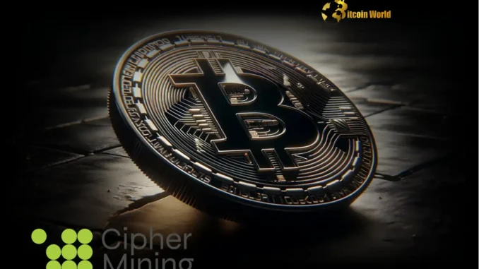 Bitcoin Miner Cipher Mining Pursues Strategic $150M Funding for Growth Bitcoin Miner Cipher Mining Pursues Strategic $150M Funding for Growth