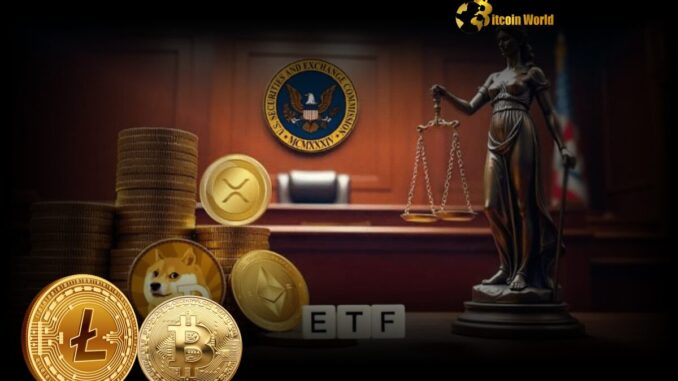 Crucial SEC Crypto ETF Decisions: Delays Hit XRP, Litecoin, Bitcoin; Crucial SEC Crypto ETF Decisions: Delays Hit XRP, Litecoin, Bitcoin; Staked TRX ETF Acknowledged