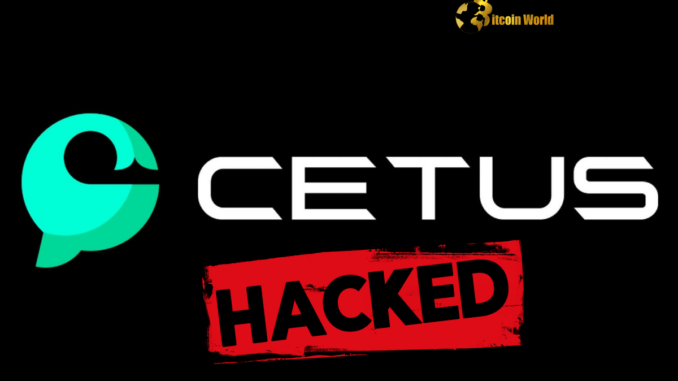 Sui Faces Challenges: CZ Offers Crucial Support After Cetus Protocol Sui Faces Challenges: CZ Offers Crucial Support After Cetus Protocol Hack