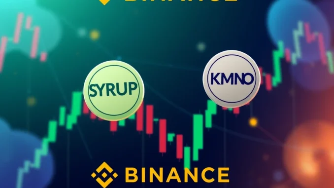 Urgent Binance News: SYRUP and KMNO Listings Announced with Seed Tag Warning