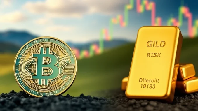Bitcoin: Unveiling Surprising Similarity with Gold's Risk-Adjusted Performance