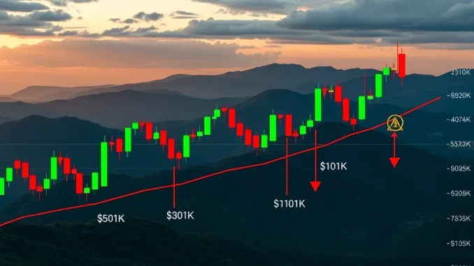 Bitcoin Liquidation Warning: $934M BTC Longs At Risk Below $101K