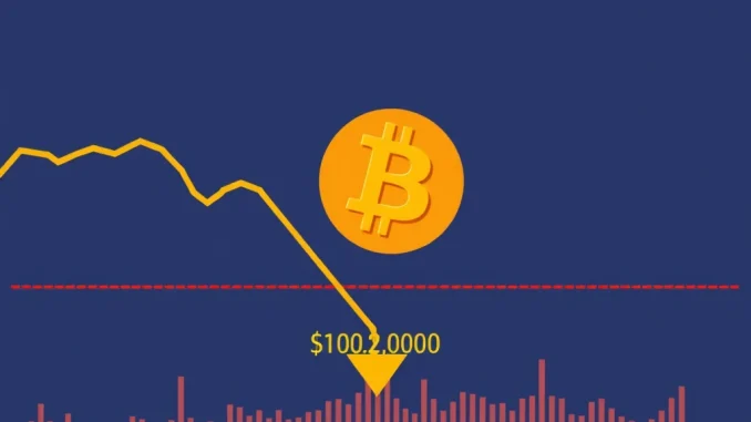 Bitcoin Price Drop: BTC Falls Below $102,000 in Crucial Market Move