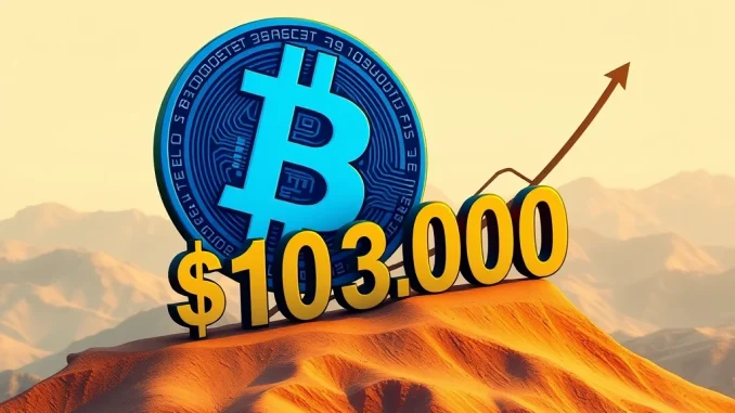 Bitcoin Price Soars Past $103,000: What's Driving the Amazing Surge?