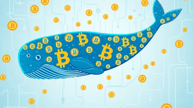 Mysterious Bitcoin Whale Transfer: 8,022 BTC Leaves Coinbase