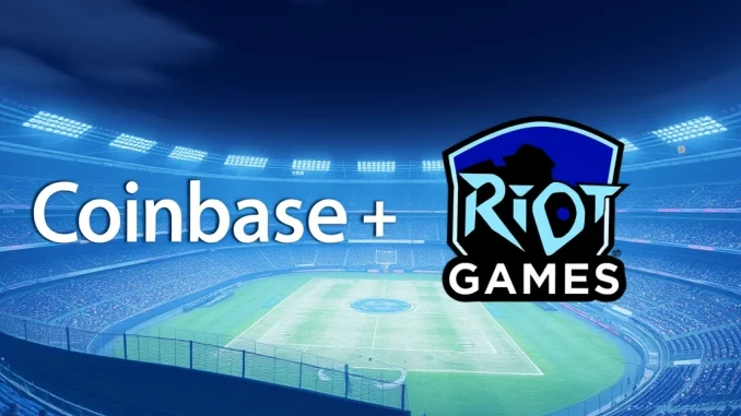 Coinbase Enters Epic Riot Games Esports Partnership
