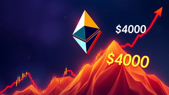 Ethereum: Crucial Breakout Fuels Hope for $4K ETH Price Rally