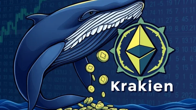 Ethereum Whale: Giant $9.24M Deposit Hits Kraken, Sparks Concern