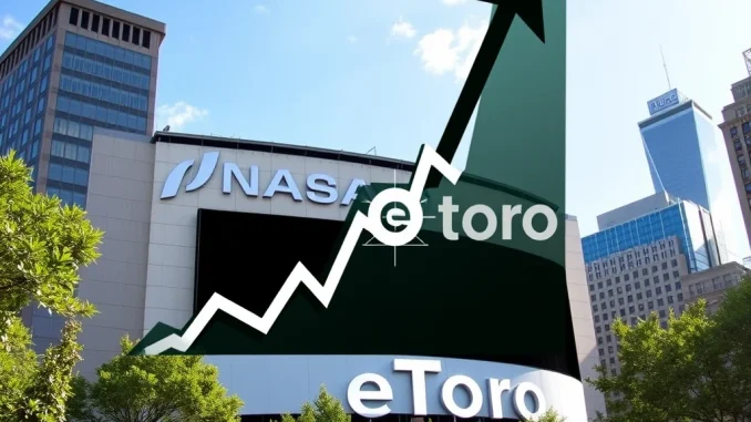 eToro Shares Achieve Stunning 28.9% Surge on Nasdaq Debut