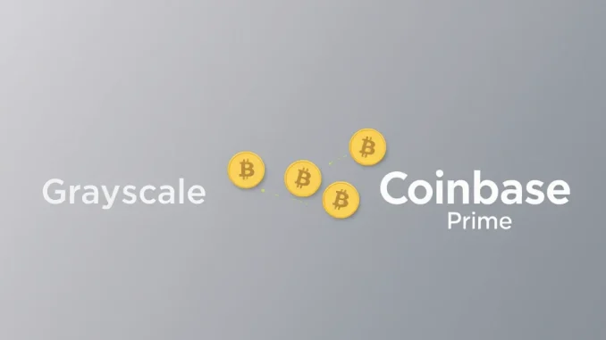 Massive Grayscale Wallet Sends $91.83M BTC to Coinbase Prime