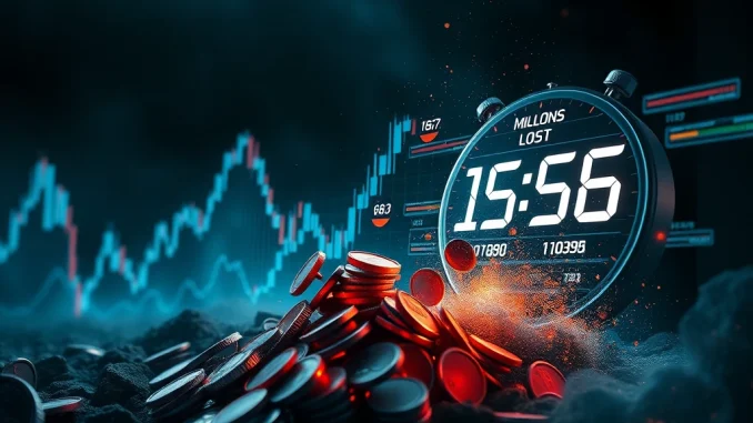 Massive Crypto Liquidations: $102 Million Wiped Out in One Hour
