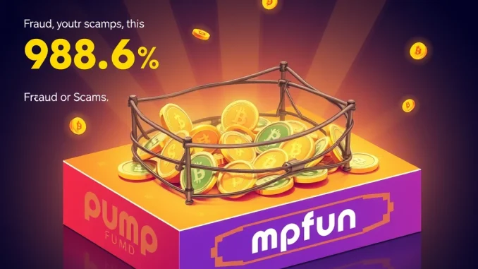 Pump.fun Fraud: Shocking Report Reveals 98.6% of Tokens Are Scams