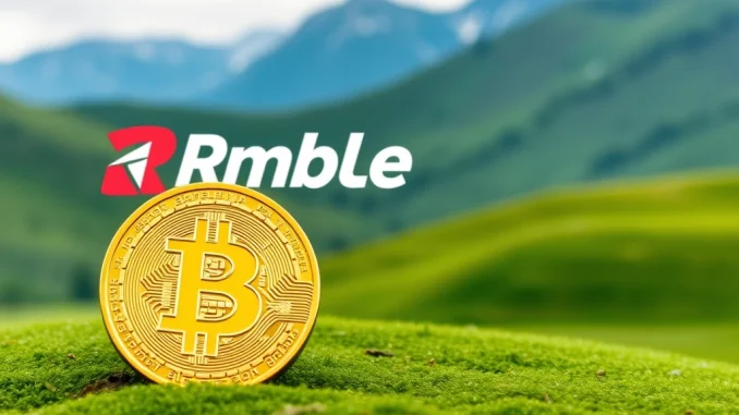 Rumble's Strategic Bitcoin Accumulation Revealed