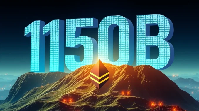 Tether Market Cap Explodes Past $150 Billion Milestone