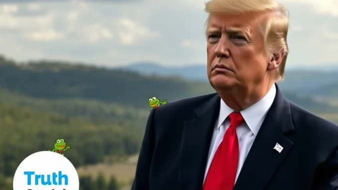 Electrifying: Trump's PEPE Post Shakes the Memecoin Market