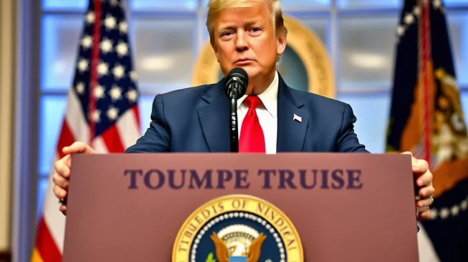 Trade Deal: Donald Trump Announces Crucial Oval Office News Conference