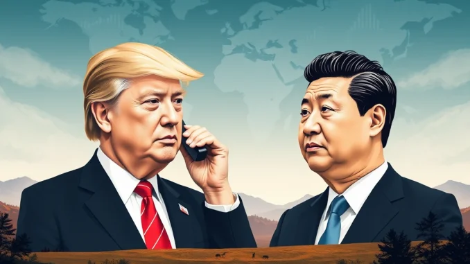 Crucial Trump Xi Call Possible This Weekend: Potential Market Impact & Crypto Volatility Ahead