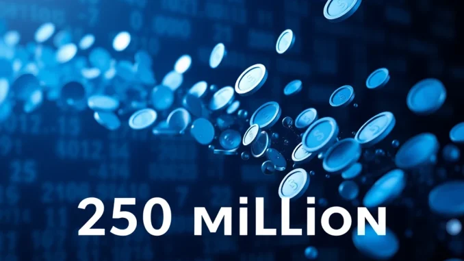 USDC Treasury: Massive 250 Million USDC Mint Signals Potential Market Moves
