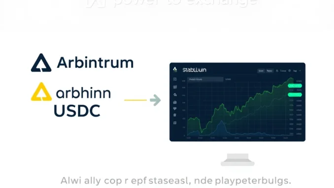 Arbitrum USDC Surge: 70% Fuels Hyperliquid as Market Cap Hits $5.2B