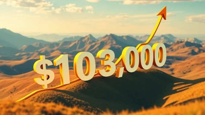 Bitcoin Price: Historic Surge Past $103,000