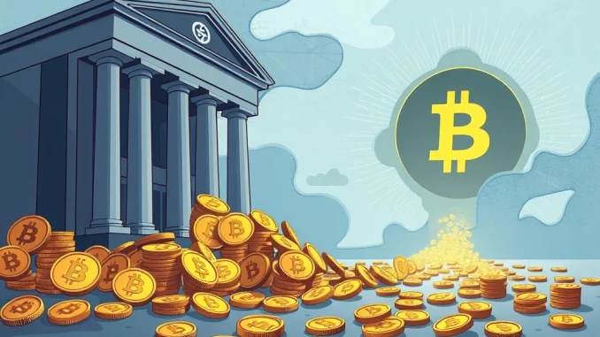Shocking Bitcoin Whale Transfer: 7,999 BTC Moves from Coinbase