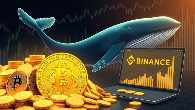 Bitcoin Whale Makes Massive $3.4M Profit on $121M Binance Deposit