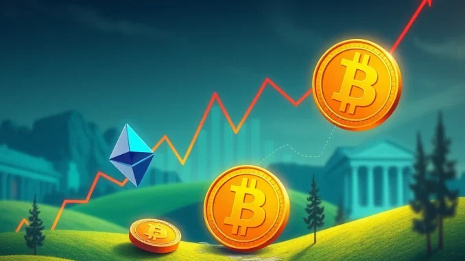 Digital Asset Inflows: Ethereum Surges as Products Record Eighth Week of Gains