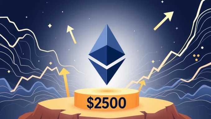 Ethereum Price Holds Crucial $2.5K Support Amid Volatility