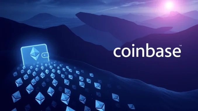 ETH Transfer: Massive $313M Ethereum Whale Move to Coinbase Sparks Intrigue
