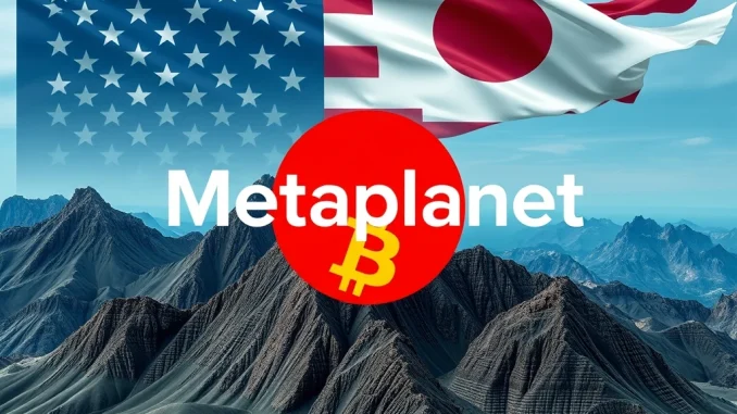 Metaplanet's Bold $5 Billion Bitcoin Investment Targets U.S. Subsidiary