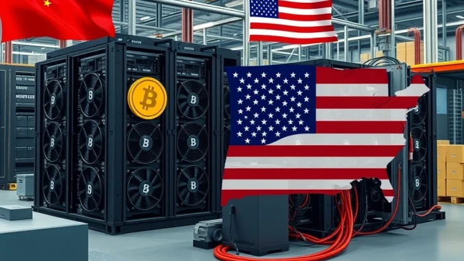 Strategic Bitcoin Mining Hardware Shift: Chinese Giants Boost US Production