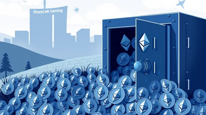 Massive Boost: SharpLink Gaming Raises $425M for Ethereum Treasury, ConsenSys CEO Joins Board