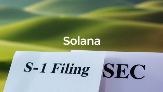 Solana ETF: Crucial S-1 Filings Ignite Hope for SEC Approval