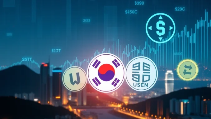 South Korea Stablecoin Trading Surges to Massive $41.2B in Q1 2025