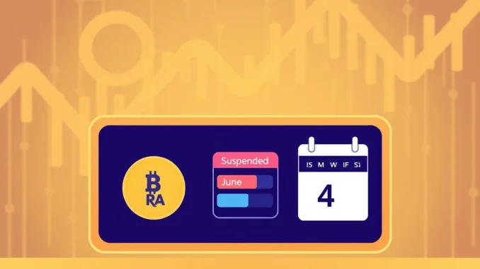 Crucial Upbit Alert: BERA Deposits and Withdrawals Temporarily Suspended June 4