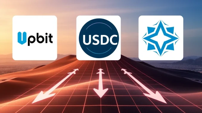 Upbit Unleashes Rapid USDC Deposits and Withdrawals via Solana