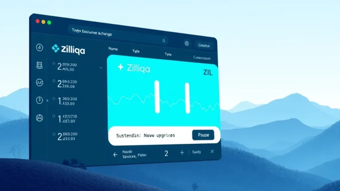 Upbit ZIL Suspension: Urgent Alert on Deposits and Withdrawals for Zilliqa Upgrade