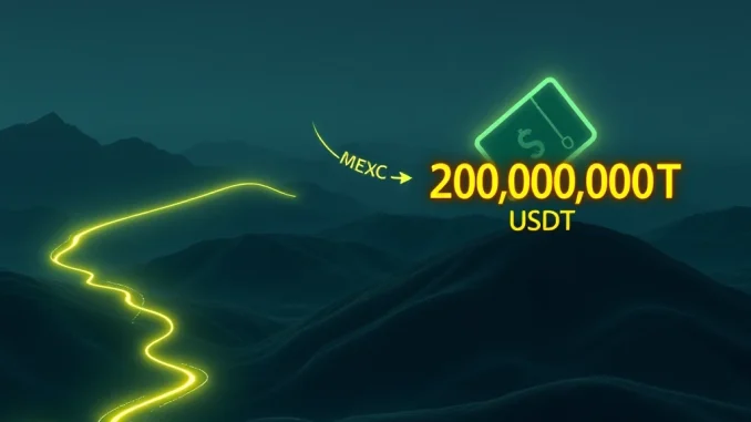 USDT Transfer: Mysterious 200 Million Moves From MEXC