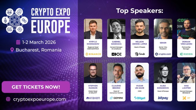 Crypto Expo Europe 2026: Eastern Europe’s Flagship Web3 Event Returns Crypto Expo Europe 2026: Eastern Europe’s Flagship Web3 Event Returns to Bucharest