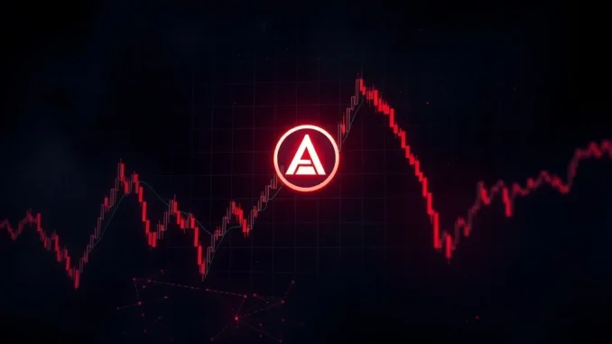 AEVO token experiences a dramatic drop amid cryptocurrency market volatility