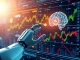 An AI-driven crypto trading interface with predictive analytics and automated functions, showcasing the power of AI Crypto Trading Tools.